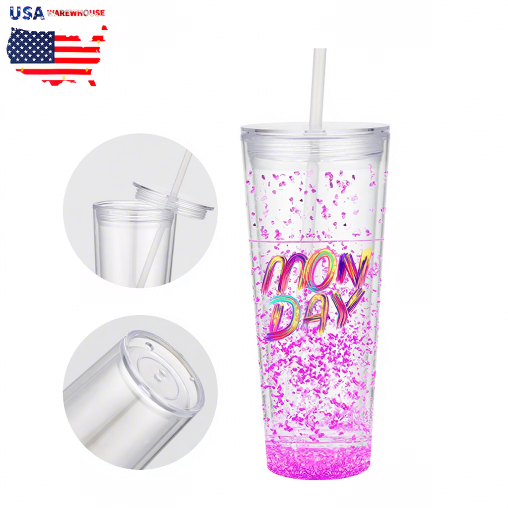 Personalized 24oz snow globe cup. Write at the beginning of the order color and theme.