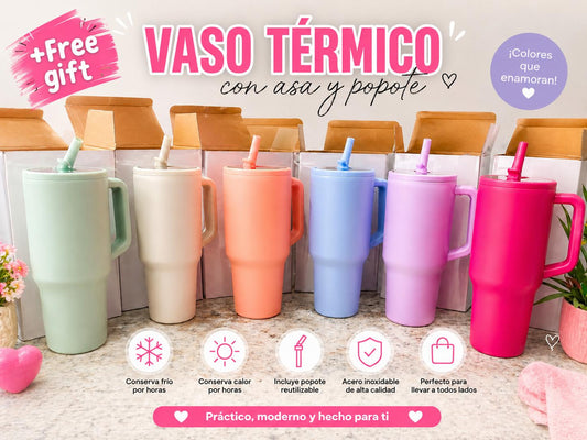 Vasos térmicos personalizados de 40oz
