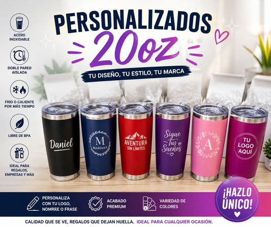 Customized 20oz tumbler/ +free gift