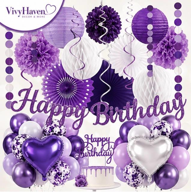 Decoraciones para fiestas (no personalizadas)