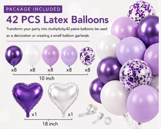 Decoraciones para fiestas (no personalizadas)