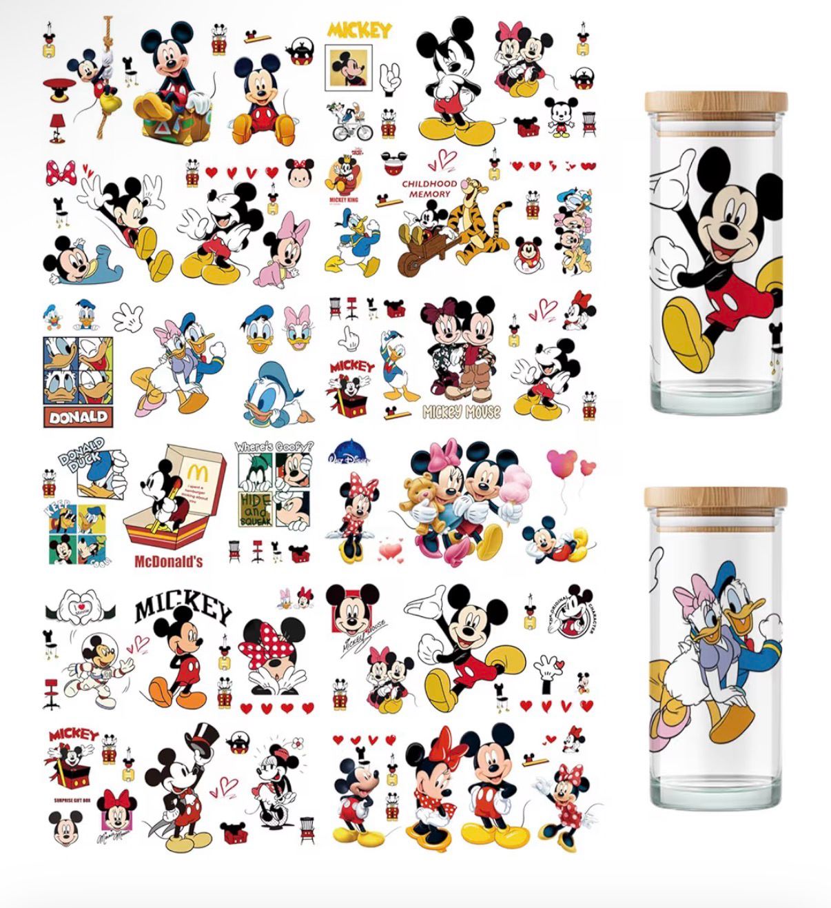 Personalized Glass Tumbler, 16 Oz Glass Cups Set with Lid and Straw/ free gift